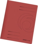 25 x Herlitz Schnellhefter A4 Karton 240g/qm intensiv rot