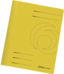 25 x Herlitz Schnellhefter A4 Karton 240g/qm intensiv gelb