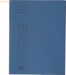 25 x Elba Sammelmappe chic Karton dunkelblau