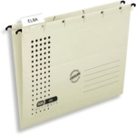 Elba H&auml;ngemappe chic A4 230g/qm Karton chamois VE=5 St&uuml;ck