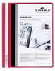 Durable 257903, Durable Angebotshefter Duraplus A4 mit Sichttasche Folie rot
