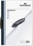 Durable Klemmmappe Swingclip A4 PP bis 30 Blatt schwarz