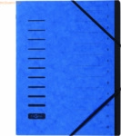 Pagna Ordnungsmappe 12 F&auml;cher blau