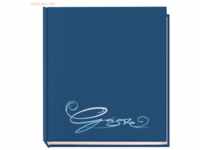 Veloflex Gästebuch Classic 205x240mm 144 Seiten blau