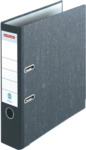 Herlitz Ordner A4 maX.file nature Wolkenmarmor 80mm schwarz