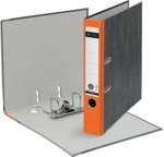 Leitz Ordner A4 Wolkenmarmor 180Grad 52mm orange