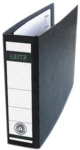Leitz Ordner A5 quer Hartpappe schwarz