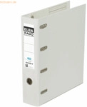10 x Elba Doppelordner rado plast 75mm PVC/PVC wei&szlig;
