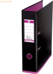 Oxford Ordner myColour A4 PP-Folie kaschiert 80mm schwarz/pink