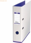 Oxford Ordner myColour A4 PP-Folie kaschiert 80mm wei&szlig;/violett