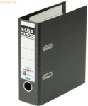 5 x Elba Ordner rado plast f&uuml;r A5 hoch 75mm PVC schwarz