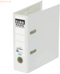 5 x Elba Ordner rado plast f&uuml;r A5 hoch 75mm PVC wei&szlig;