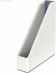 Leitz Stehsammler Wow Duo Colour A4 PS wei&szlig;/grau