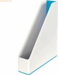 Leitz Stehsammler Wow Duo Colour A4 PS blau metallic