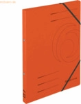 5 x Herlitz Ringhefter A4 Karton orange