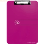 Herlitz Klemmbrett PS A4 beere opak to go