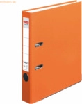 Herlitz Ordner protect Kunststoff (PP) A4 5cm orange maX.file