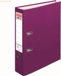 Herlitz Ordner Kunststoff maX.file protect A4 8cm brombeer