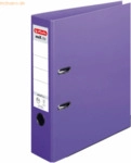 Herlitz Ordner protect+ Kunststoff (PP) A4 8cm violett maX.file