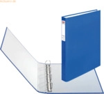 Herlitz Ringbuch A4 PP 4 Ringe blau