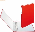 Herlitz Ringbuch A4 PP 4 Ringe rot