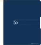 Herlitz Ringbuch Recycling PP A4 2 Ringe 25mm dunkelblau to go