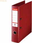 10 x Esselte Ordner No. 1 A4 75mm PP-kaschiert bordeaux