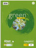 Ursus Kollegblock green A4 70g/qm liniert Lineatur 27 VE=80 Blatt