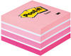 Post-it Notes Haftnotizwürfel 76x76mm farbig Aquarelle pink