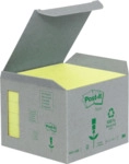 Post-it Notes Haftnotizen Recycling 76x76mm gelb VE=6x100 Blatt