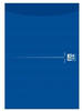 10 x Oxford Briefblock Original Blue A4 blanko 90g/qm 50 Blatt blau