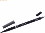 6 x Tombow Dual-Fasermaler ABT mit Rundspitze/Pinselspitze cool grey 1