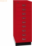 Bisley Schubladenschrank MultiDrawer 39er Serie Sockel A3 9 Schubladen