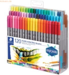 Staedtler Doppelfasermaler Twin-tip pen VE=120 Farben