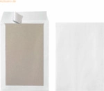 Herlitz Versandtaschen B4 Haftklebung VE=10 St&uuml;ck wei&szlig; 120g/qm Pappr&uuml;c
