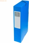 Exacompta Sammelbox A4 60mm Manila-Karton blau