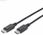 Assmann ASSMANN DisplayPort Kabel 3.0m Verriegelung Ultra HD 4K sw.