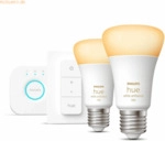 Signify Philips Hue White Ambience E27 8W 2er Starter Set inkl DS/