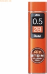 12 x Pentel Feinminen Hi-Polymer AIN Stein 0,5 2B VE=40 St&uuml;ck