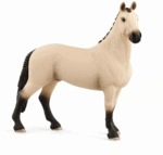 Schleich Spielzeugfigur Hannoveraner Wallach Falbe.