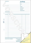 Avery Zweckform Formularbuch Auftrag A5 2x40 Blatt selbstdurchschreibe