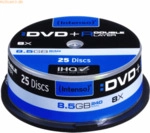 Intenso International Intenso DVD+R 8,5GB 08x Speed Double Layer Cake