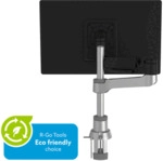R-Go Caparo 4 Monitorarm - Tischhalterung Gasdruckfeder 3-9 kg Tragkra