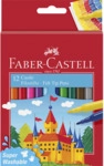 FABER-CASTELL Filzstift Castle - 12er Etui sortiert.