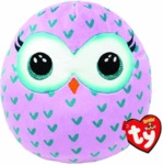 ty Pl&uuml;schfigur Kissen Squsih-A-Boos -Eule Winks 20 cm.
