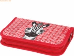 Herlitz Sch&uuml;leretui 31-teilig Cute Animals Zebra Polyester BxHxT 205x3