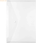 6 x Herlitz Dokumententasche A4 PP transparent