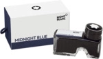 Montblanc Tinte - 60 ml Glasflacon midnight blue.