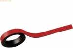 Maul Magnetstreifen 1x100cm rot VE=2 Rollen