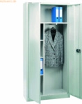 Bisley Fl&uuml;gelt&uuml;renschrank Universal Stahl 5 OH 3 FB/1 Hutablage lichtg